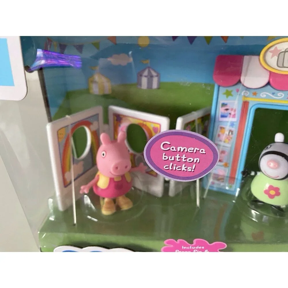 Peppa Pig Photo Booth Playtime Playset Peppa Pig & Zoe Zebra‎ NEW Sealed